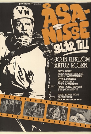 &Aring;sa-Nisse sl&aring;r till - Swedish Movie Poster (thumbnail)