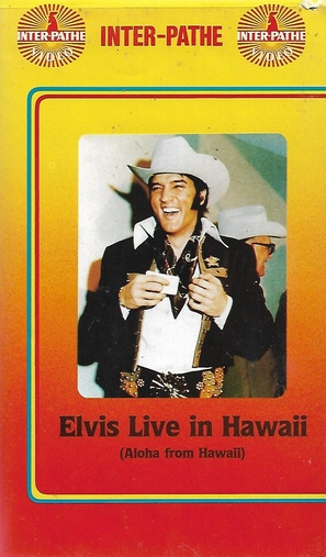 Elvis: Aloha from Hawaii - German VHS movie cover (thumbnail)