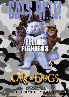 Cats &amp; Dogs - Movie Poster (thumbnail)