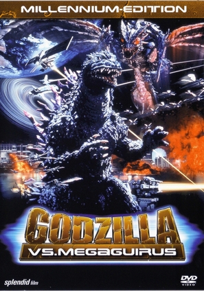 Gojira tai Megagirasu: J&icirc; sh&ocirc;metsu sakusen - German DVD movie cover (thumbnail)