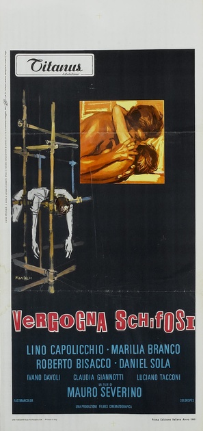 Vergogna schifosi - Italian Movie Poster (thumbnail)