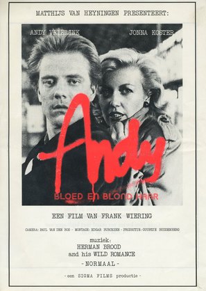 Andy, bloed en blond haar - Dutch Movie Poster (thumbnail)