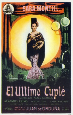 El &uacute;ltimo cupl&eacute; - Spanish Movie Poster (thumbnail)