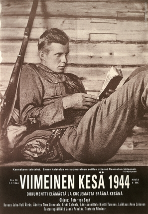 Viimeinen kes&auml; - Finnish Movie Poster (thumbnail)