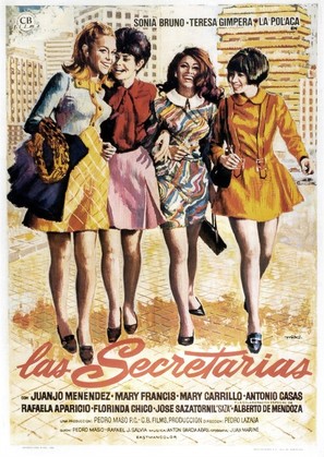 Las secretarias - Spanish Movie Poster (thumbnail)