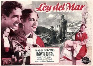 Ley del mar - Spanish Movie Poster (thumbnail)