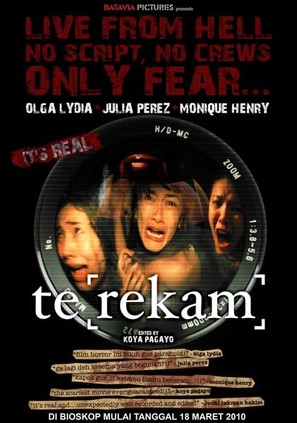 Te[rekam] - Indonesian Movie Poster (thumbnail)