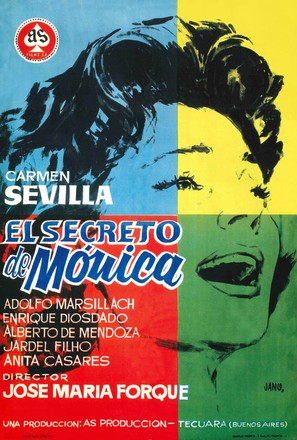 Buscando a M&oacute;nica - Spanish Movie Poster (thumbnail)