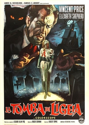 The Tomb of Ligeia - Italian Movie Poster (thumbnail)