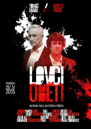 Lovci a obeti - Czech Movie Poster (thumbnail)