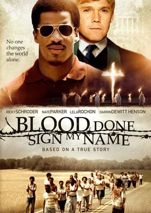 Blood Done Sign My Name - DVD movie cover (thumbnail)