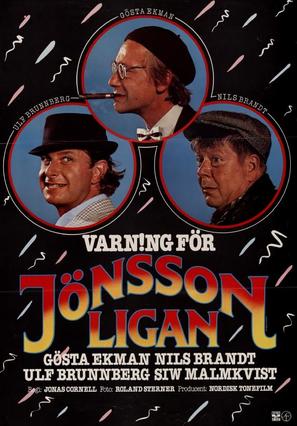 Varn!ng f&ouml;r J&ouml;nssonligan - Swedish Movie Poster (thumbnail)