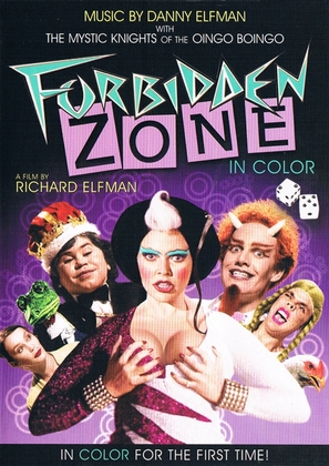 Forbidden Zone - DVD movie cover (thumbnail)