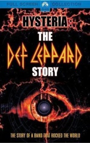 Hysteria: The Def Leppard Story - British DVD movie cover (thumbnail)