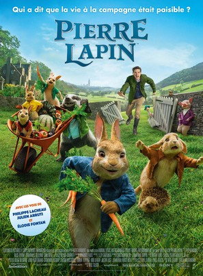 Peter Rabbit - French Movie Poster (thumbnail)
