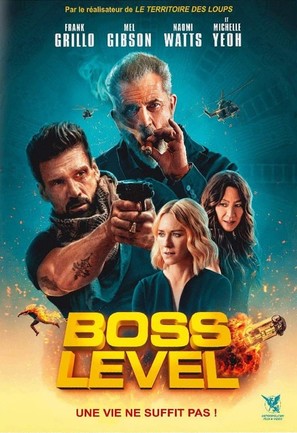 Boss Level - French DVD movie cover (thumbnail)