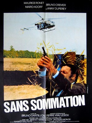 Sans sommation - French Movie Poster (thumbnail)