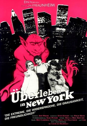 &Uuml;berleben in New York - German Movie Poster (thumbnail)