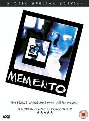 Memento - British Movie Cover (thumbnail)