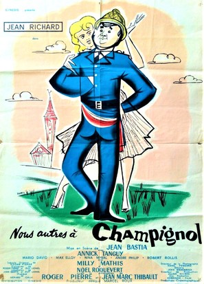 Nous autres &agrave; Champignol - French Movie Poster (thumbnail)