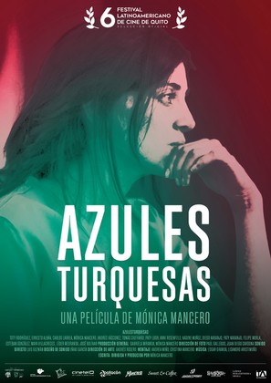 Azules turquesas - Ecuadorian Movie Poster (thumbnail)