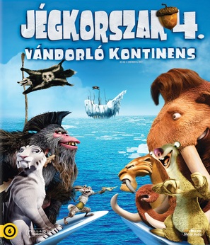 Ice Age: Continental Drift - Hungarian Blu-Ray movie cover (thumbnail)