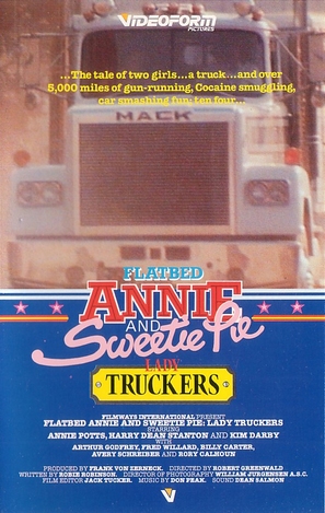 Flatbed Annie &amp; Sweetiepie: Lady Truckers - VHS movie cover (thumbnail)