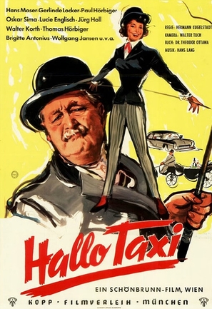 Hallo Taxi - German Movie Poster (thumbnail)