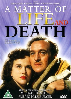 A Matter of Life and Death - British DVD movie cover (thumbnail)