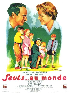 Seuls au monde - French Movie Poster (thumbnail)