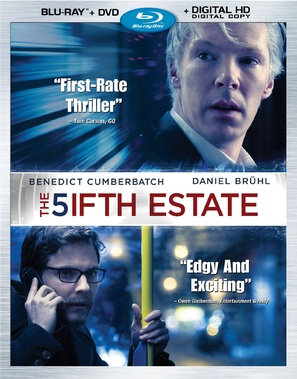 The Fifth Estate - Blu-Ray movie cover (thumbnail)