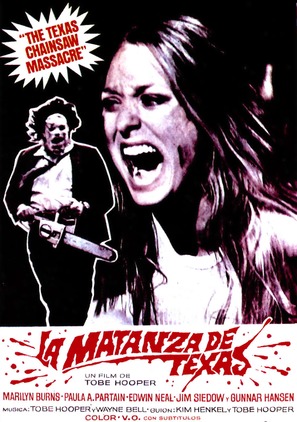 The Texas Chain Saw Massacre - Spanish Movie Poster (thumbnail)