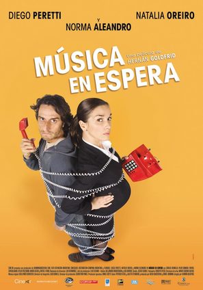 M&uacute;sica en espera - Argentinian Movie Poster (thumbnail)