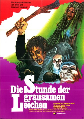 El jorobado de la Morgue - German Movie Poster (thumbnail)