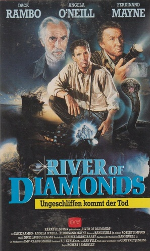 River of Diamonds - German VHS movie cover (thumbnail)