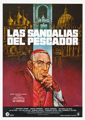 The Shoes of the Fisherman - Spanish Movie Poster (thumbnail)
