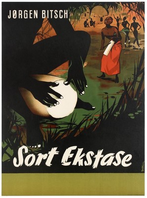 Sort Ekstase - Danish Movie Poster (thumbnail)