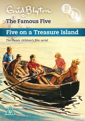 Five on a Treasure Island - British DVD movie cover (thumbnail)