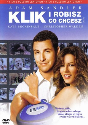 Click - Polish DVD movie cover (thumbnail)