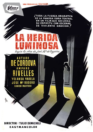 La herida luminosa - Spanish Movie Poster (thumbnail)