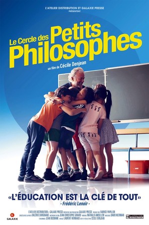 Le cercle des petits philosophes - French Movie Poster (thumbnail)