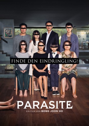 Parasite - German Movie Cover (thumbnail)