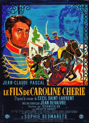 Fils de Caroline ch&eacute;rie, Le - French Movie Poster (thumbnail)