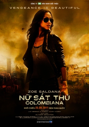 Colombiana - Vietnamese Movie Poster (thumbnail)