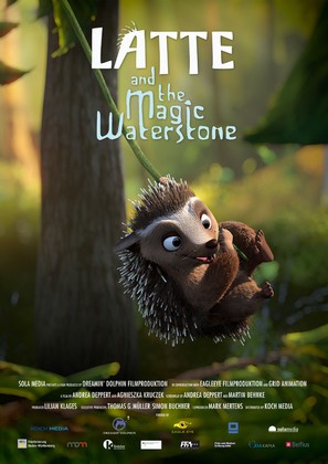 Latte &amp; The Magic Waterstone - International Movie Poster (thumbnail)