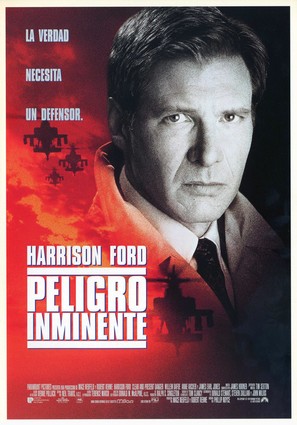 Clear and Present Danger - Spanish Movie Poster (thumbnail)