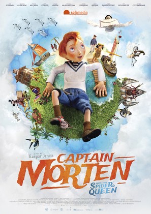 Captain Morten and the Spider Queen - Estonian Movie Poster (thumbnail)