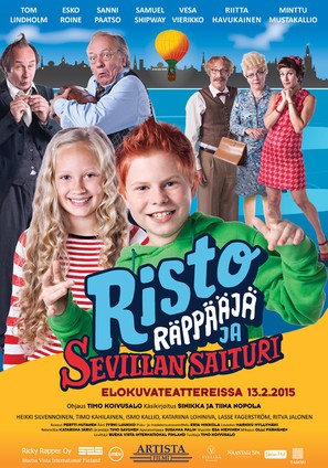 Risto R&auml;pp&auml;&auml;j&auml; ja Sevillan saituri - Finnish Movie Poster (thumbnail)