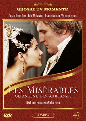 &quot;Les mis&egrave;rables&quot; - German DVD movie cover (thumbnail)