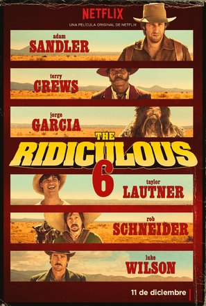 The Ridiculous 6 - Mexican Movie Poster (thumbnail)